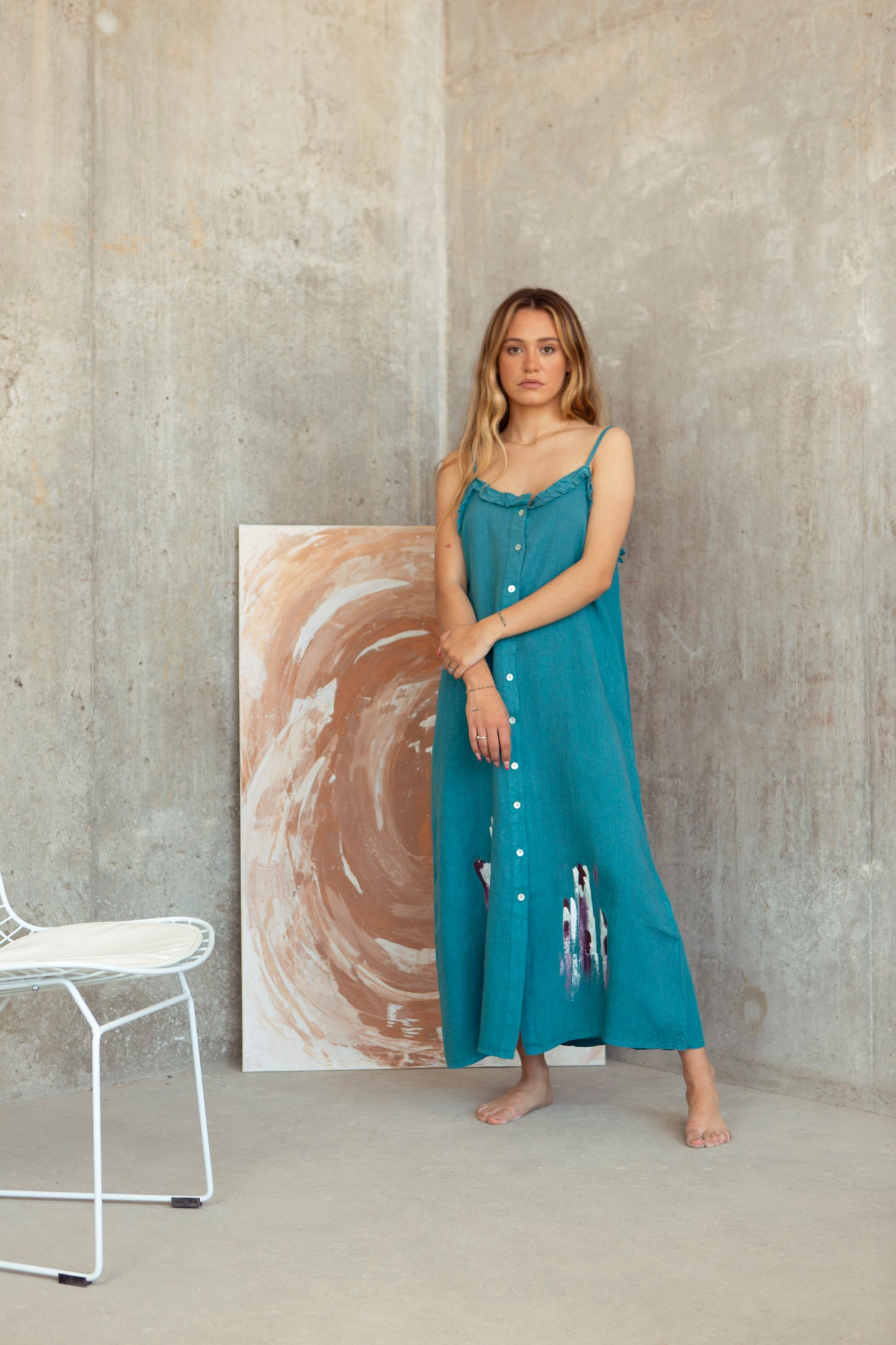 Vestido Lino Cápsula #10