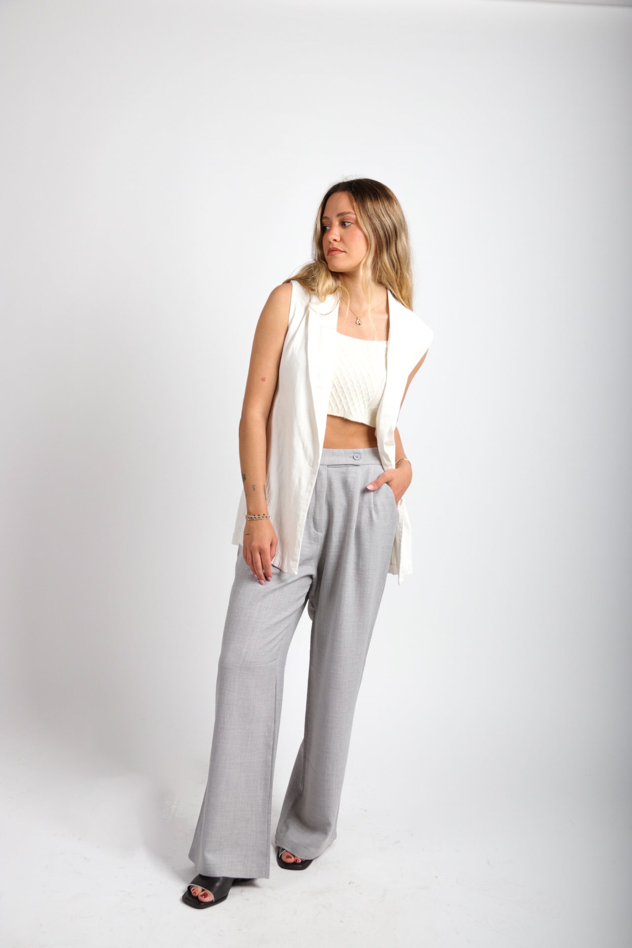 Pantalón Brisa Gris